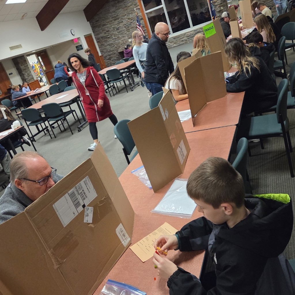 partners describe lego configurations through cardboard