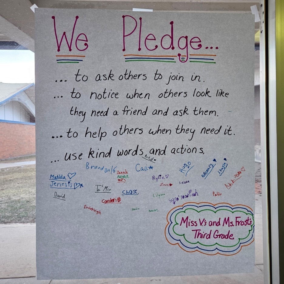 Frost class pledge