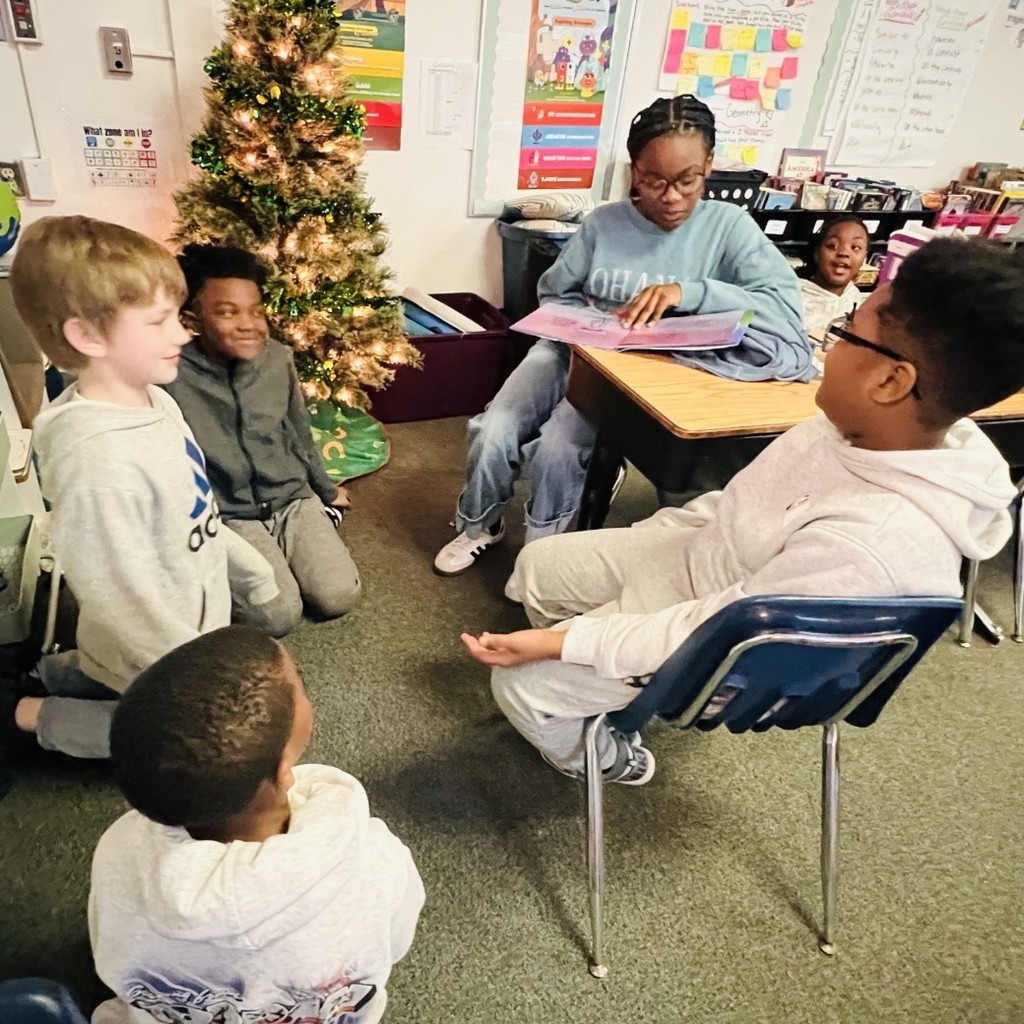 student read to peer