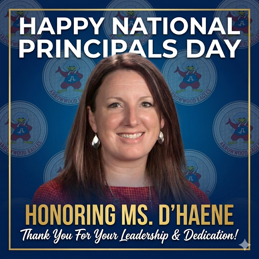 image of Ms. DHaene for principals day