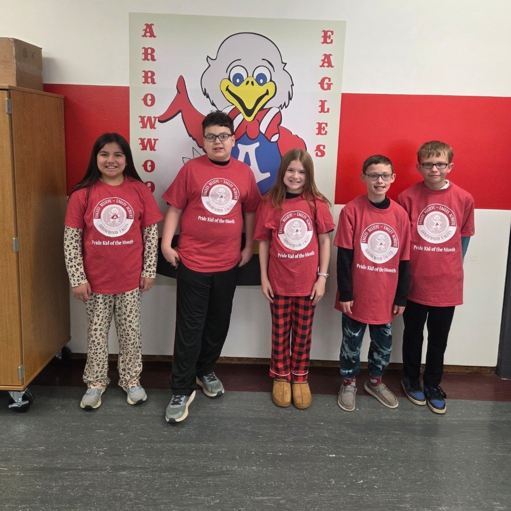 5th grade students of the month