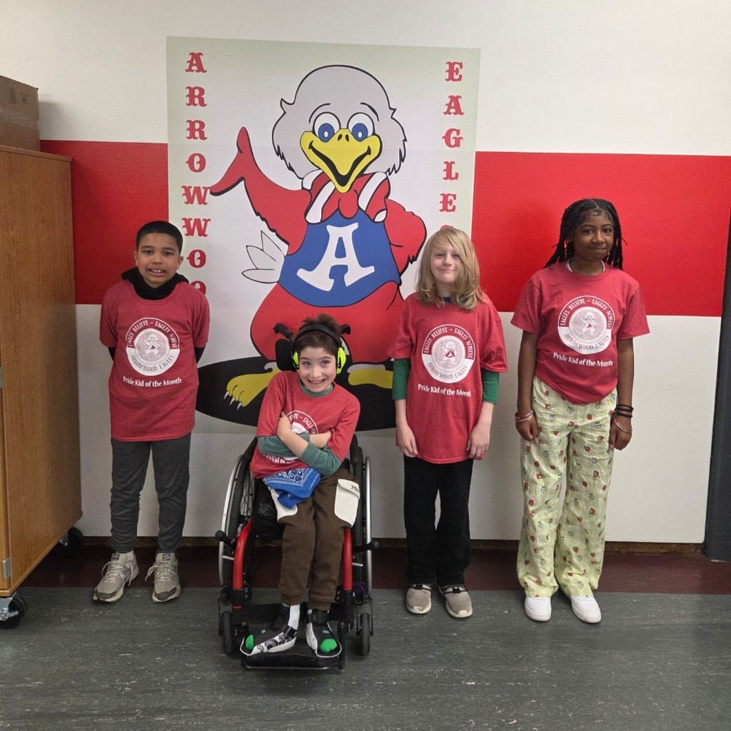 4th grade students of the month