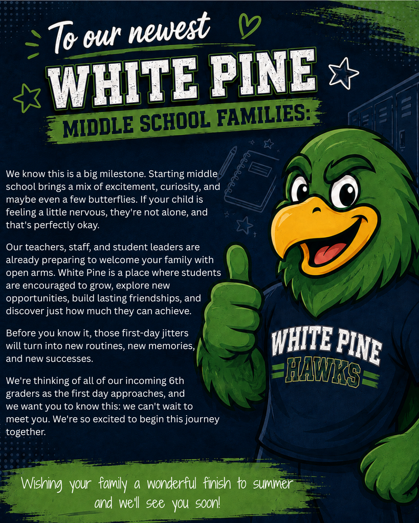 6th Grade Welcome