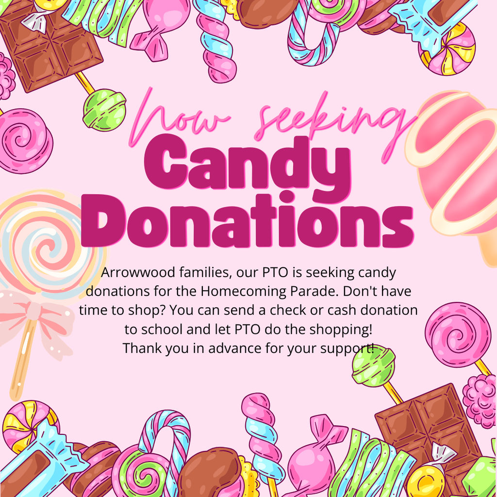 candy donations for PTO