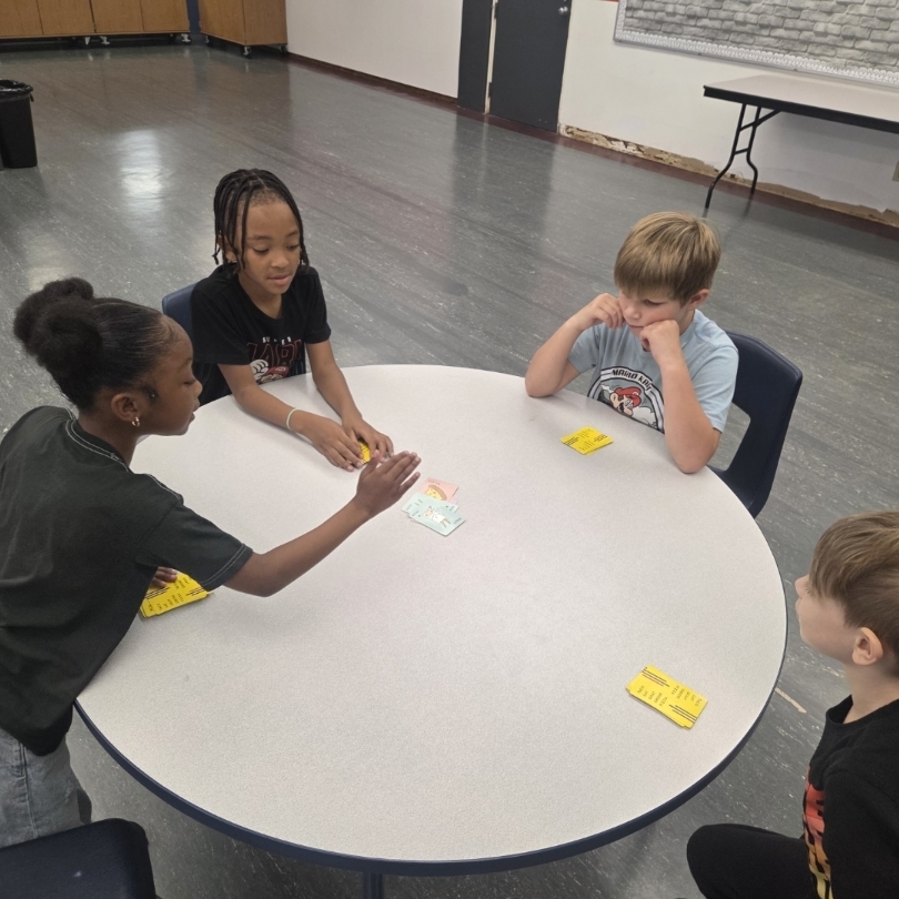 more 3rd graders play cards game