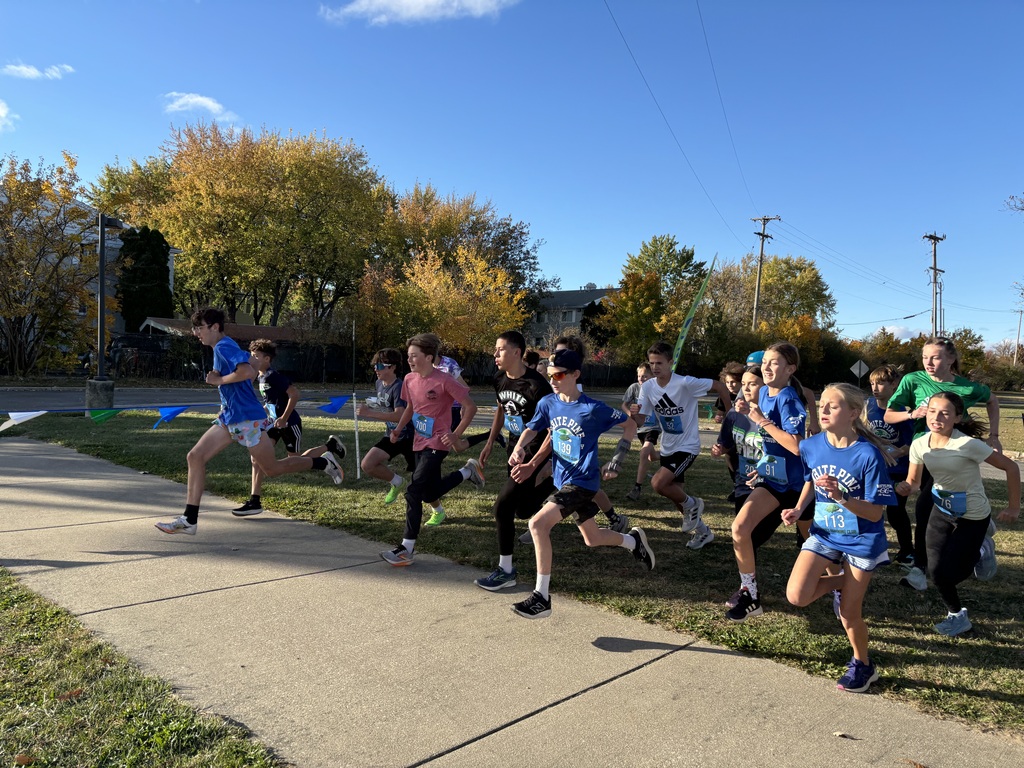 students running