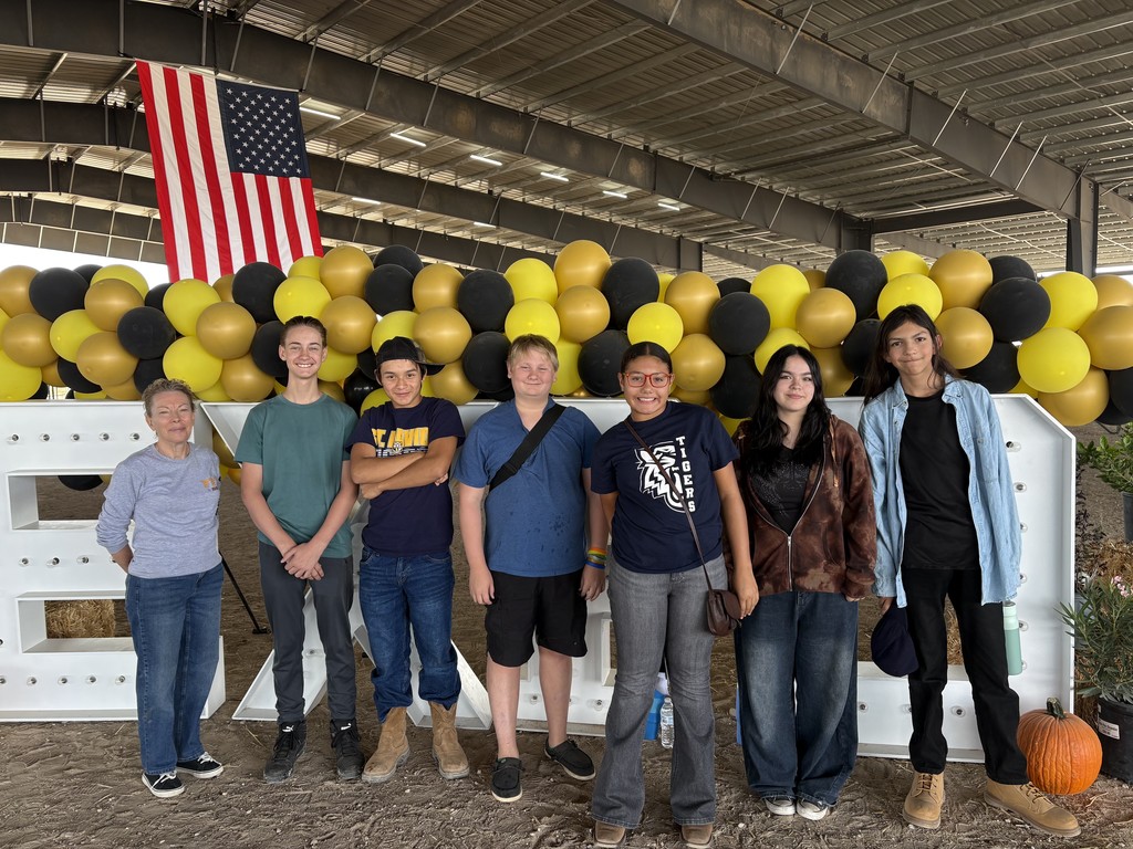 Group of students at the Expo