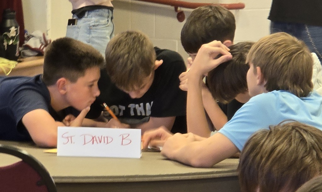 Middle School Knowledge Bowl Team