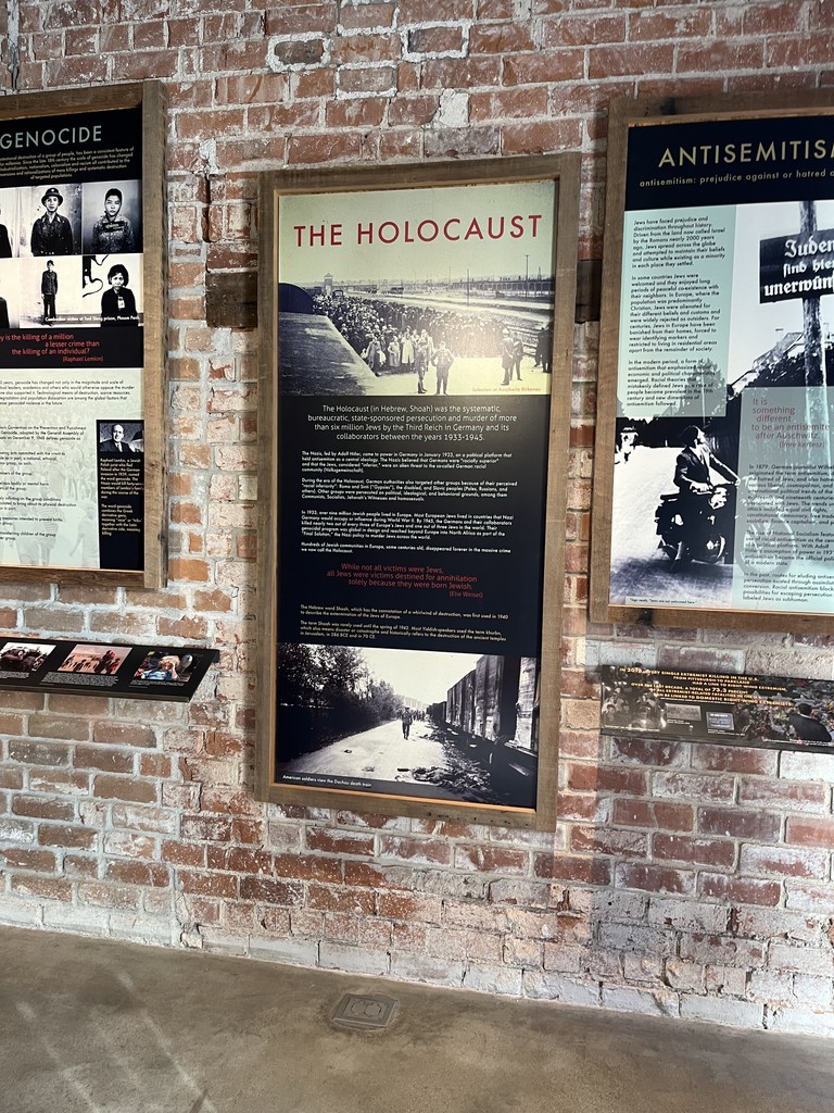 exhibit from holocaust museum