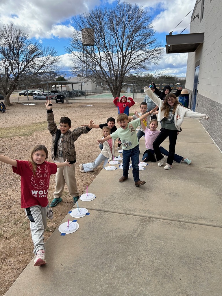Students and sundials