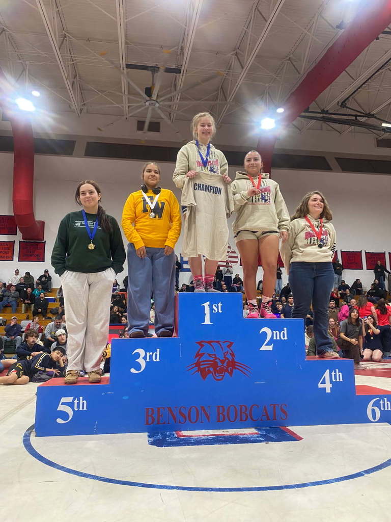 1st - 6th place wrestlers