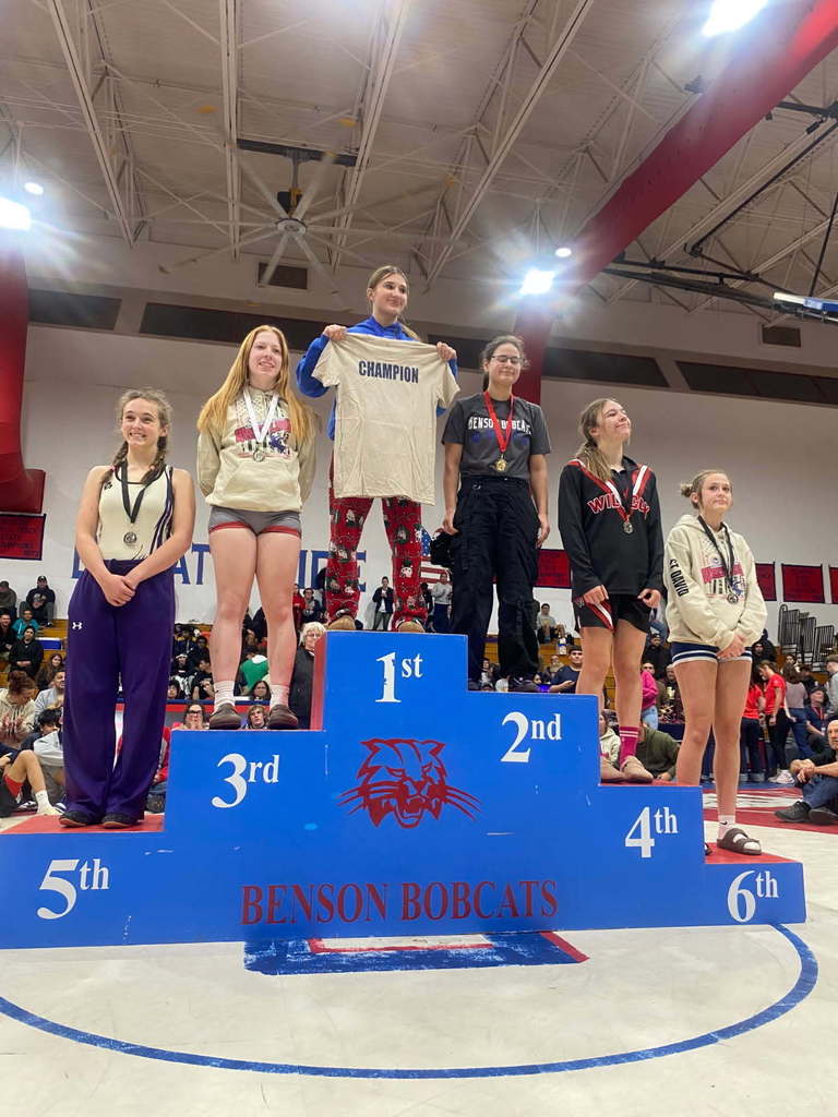 1st - 6th place wrestlers