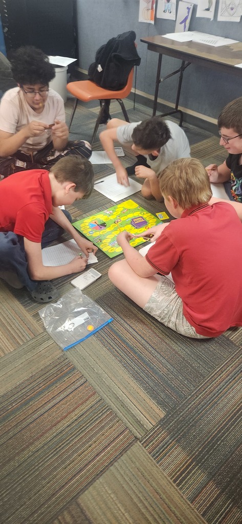 students playing game