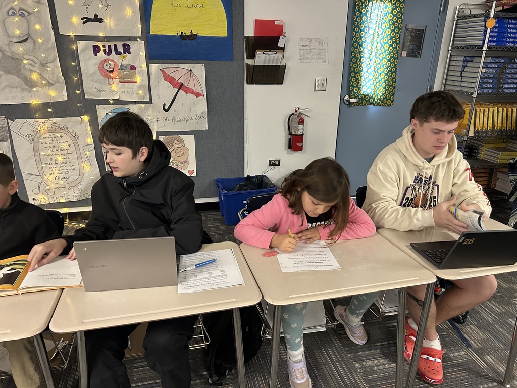 students working together