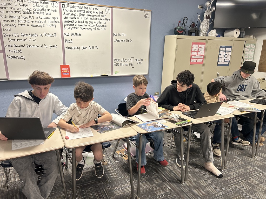 students working together