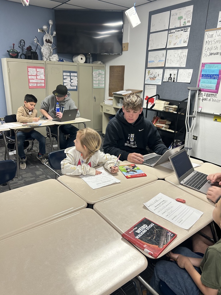 Students working together