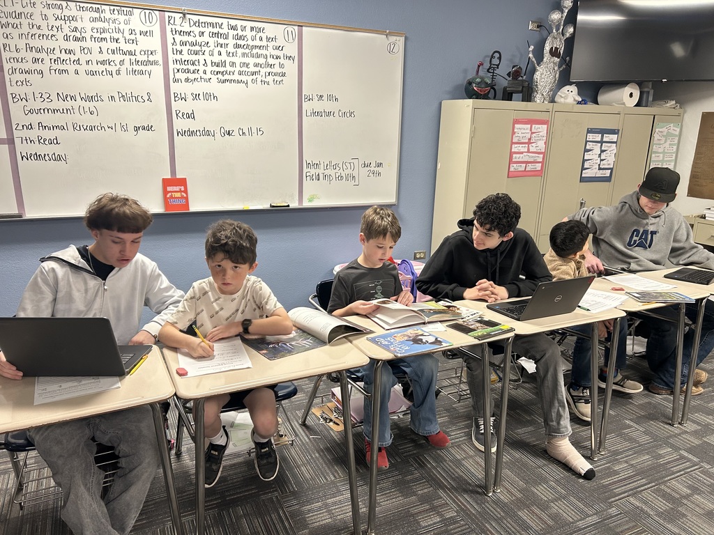 students working together