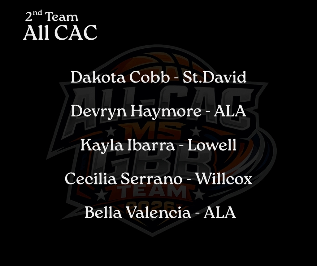 2nd Team All CAC