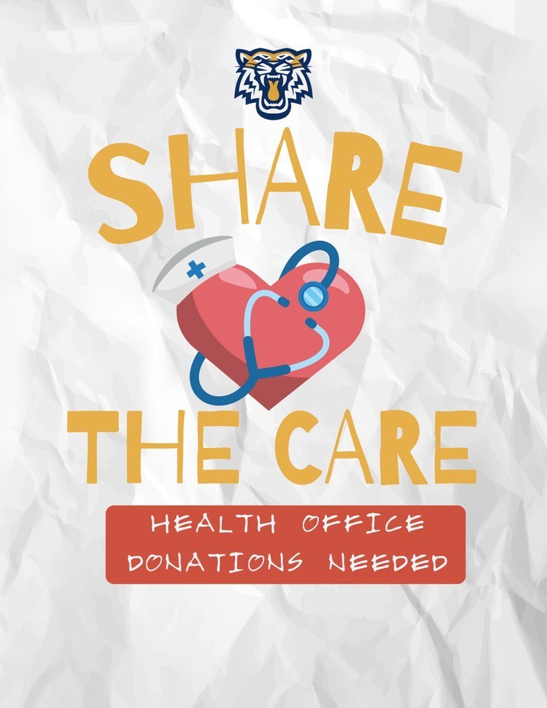 Share the Care Health Office Donations Needed