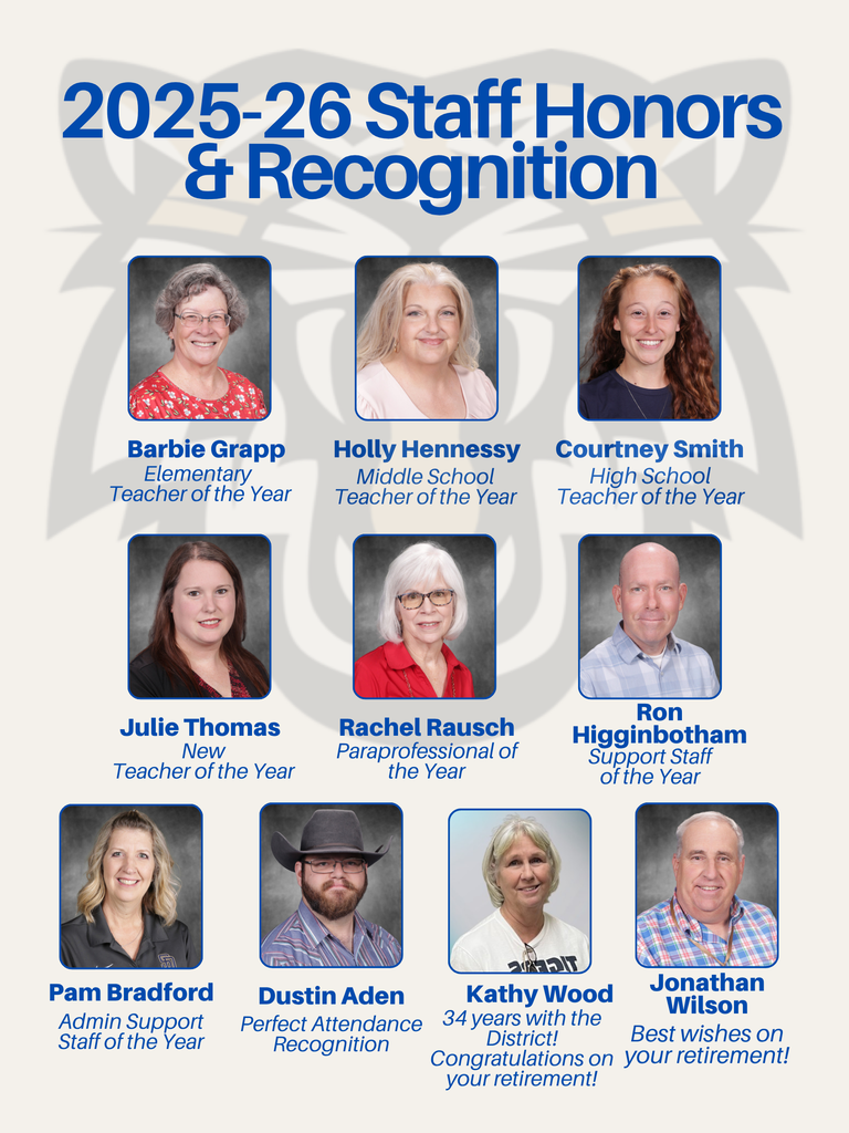 2025-2026 Staff Honors and Recognition