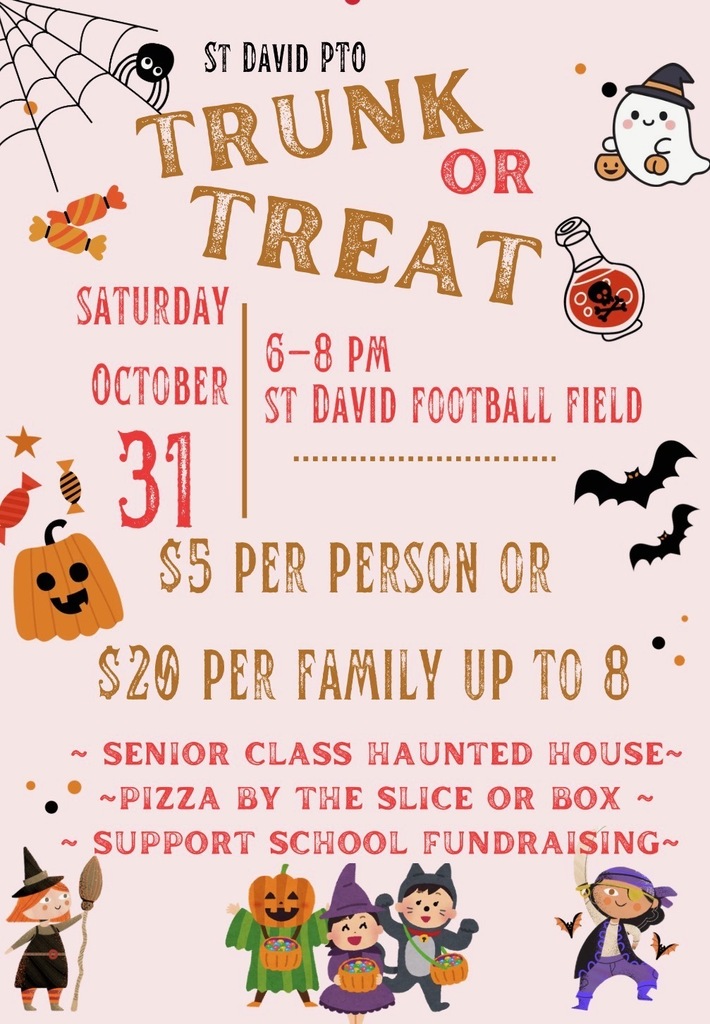 St. David PTO Trunk or Treat