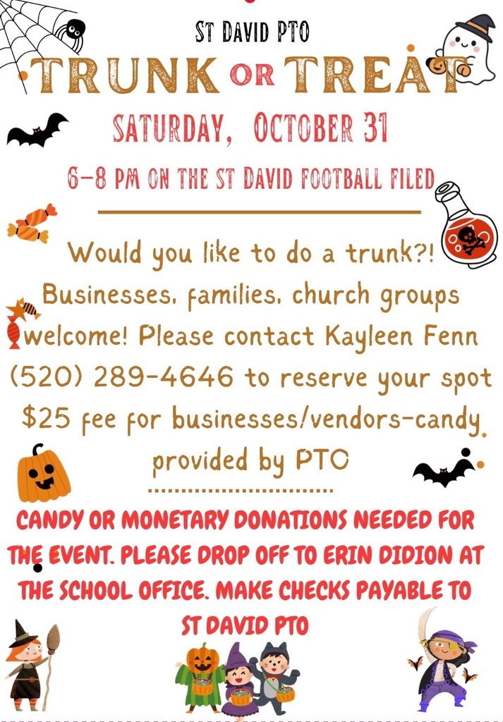 PTO Trunk or Treat October 31