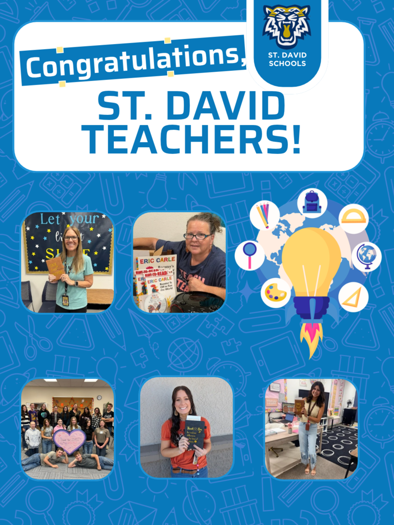 Congratulations, St. David Teachers!