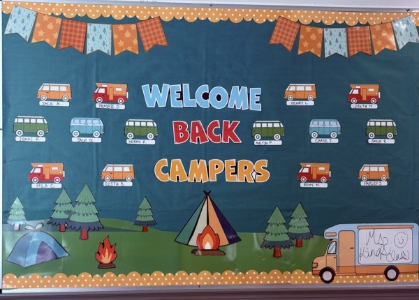 Second grade campers