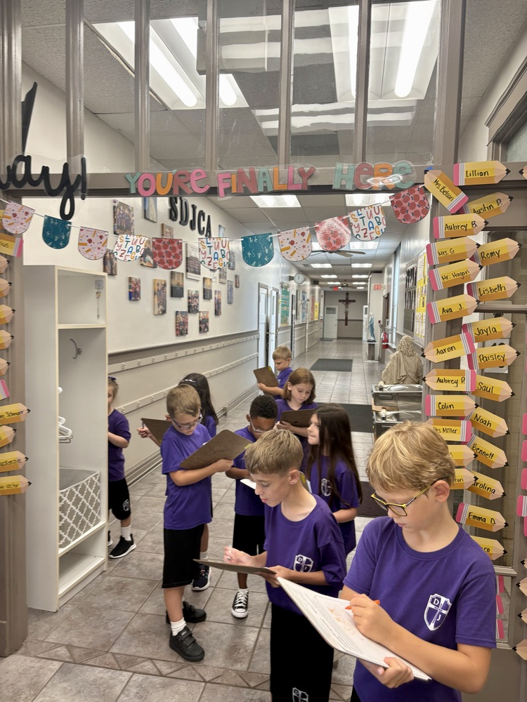 Second Grade technology walk!