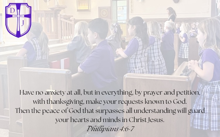 children praying