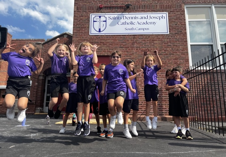 Third Grade with our New Sign!