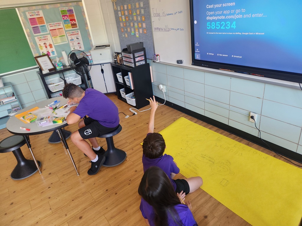 The creativity is flowing 