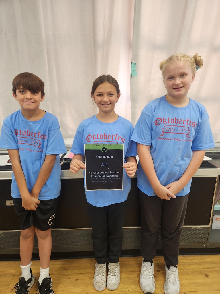 Amelia, Gianna, and Luke to A.R.F