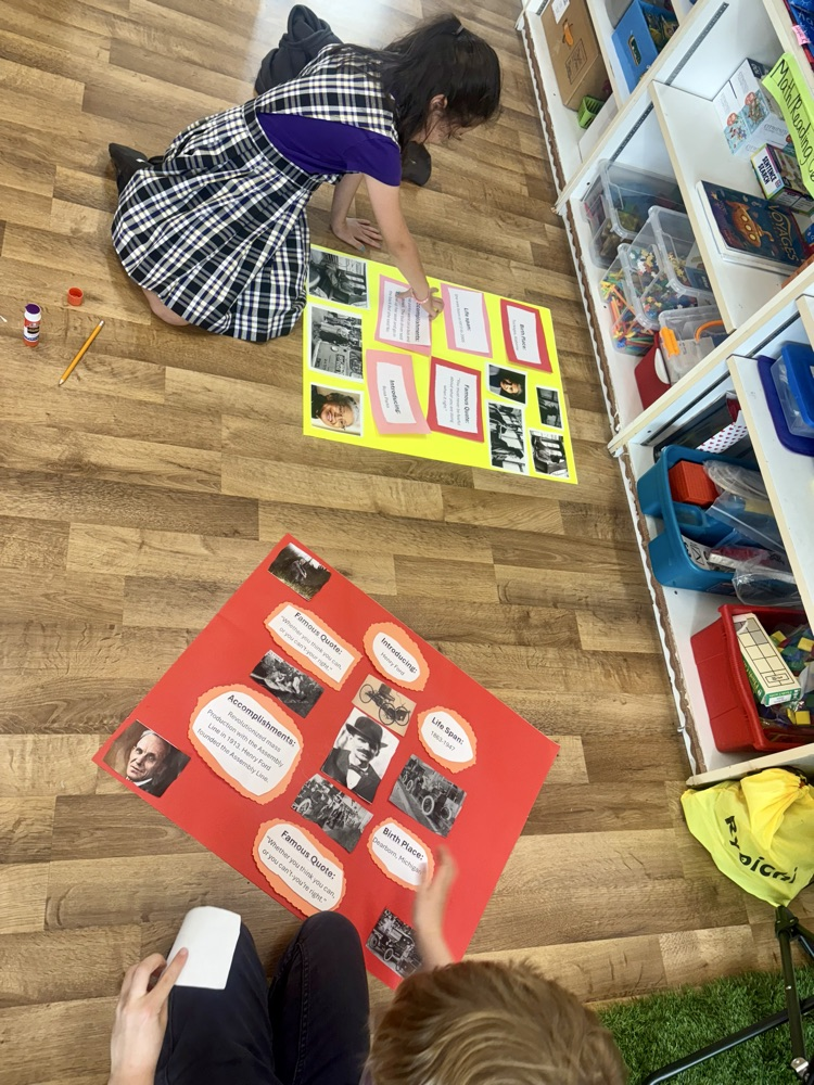Second Grade Social Studies Project