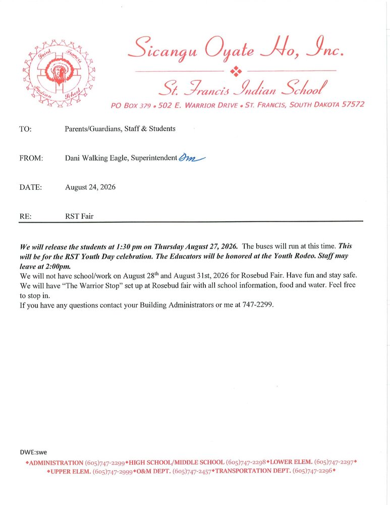 Early Release - RST Fair