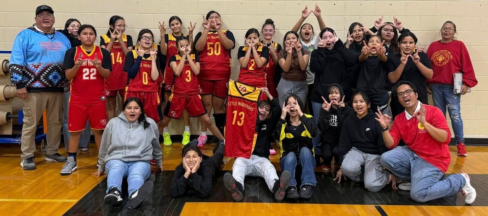 Middle School Basketball Students