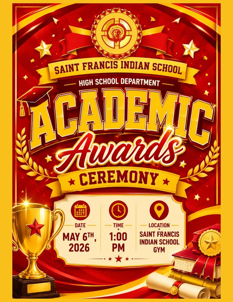 Academic Awards Flyer