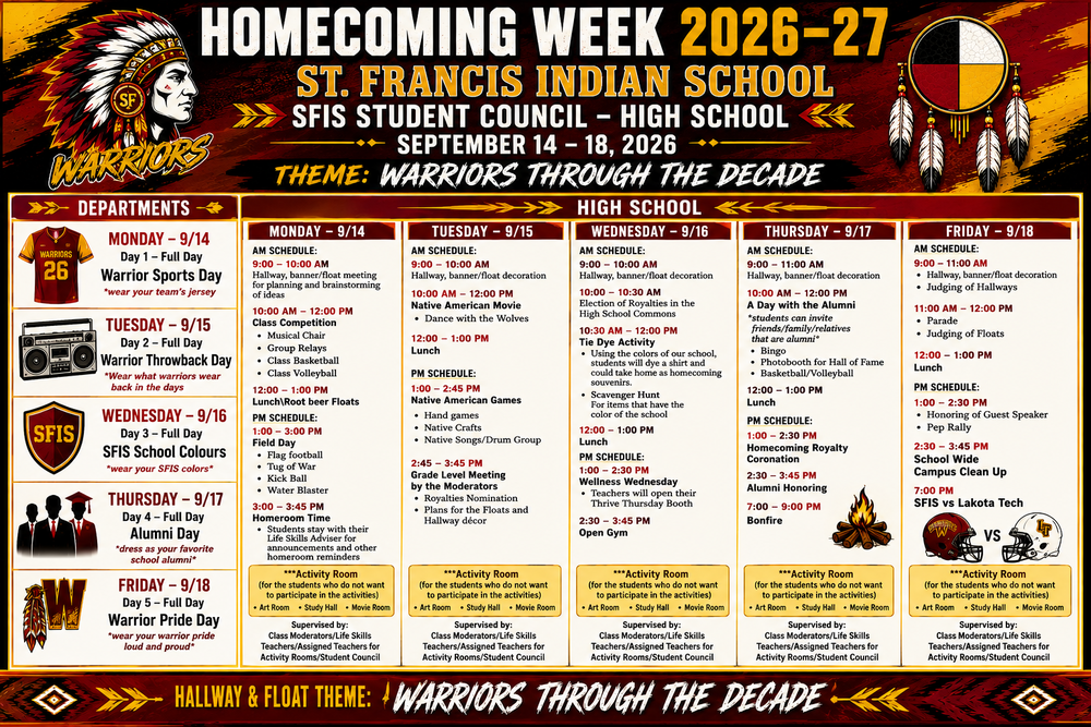 Homecoming Week 2026