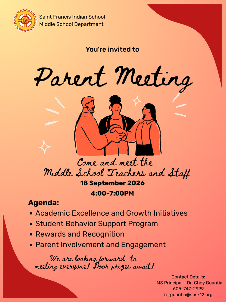 MS Parent Meeting