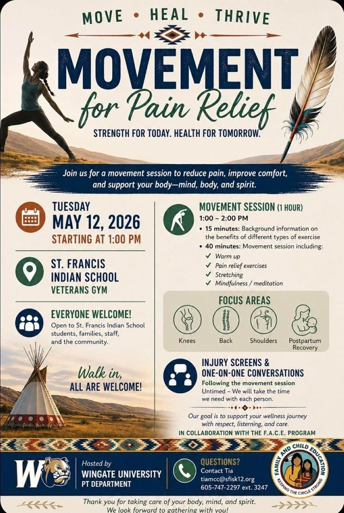 Movement for Pain Relief Flyer