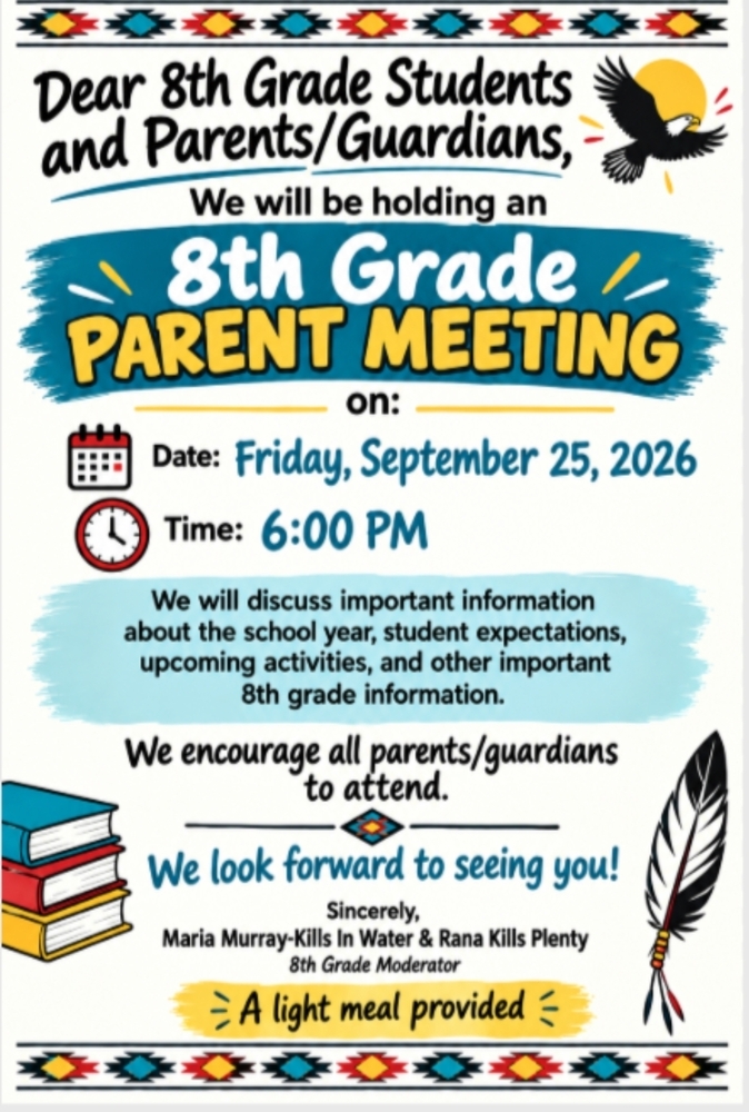 8th Grade Parent Meeting