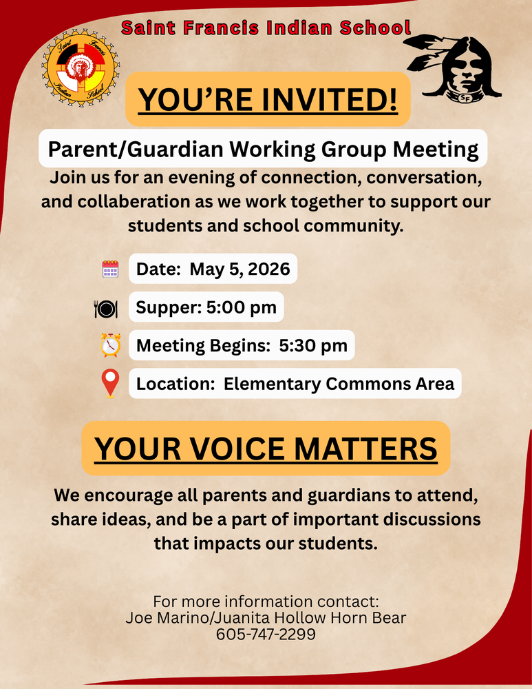 Parent Work Group Flyer