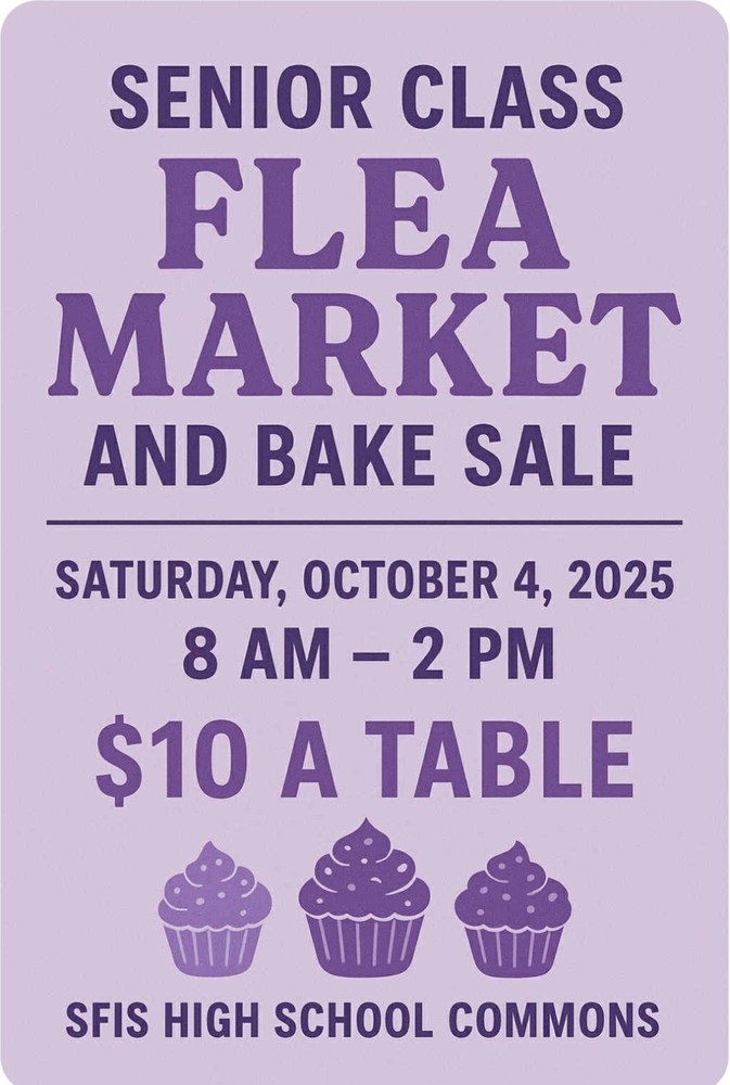 Senior Flea Market Flyer