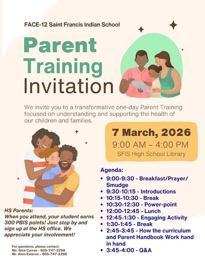 Parent Training Flyer
