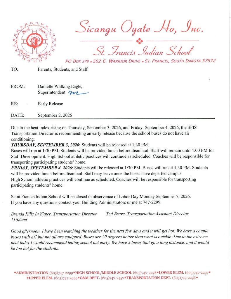 Early Release 09-03 to 09-04-2026