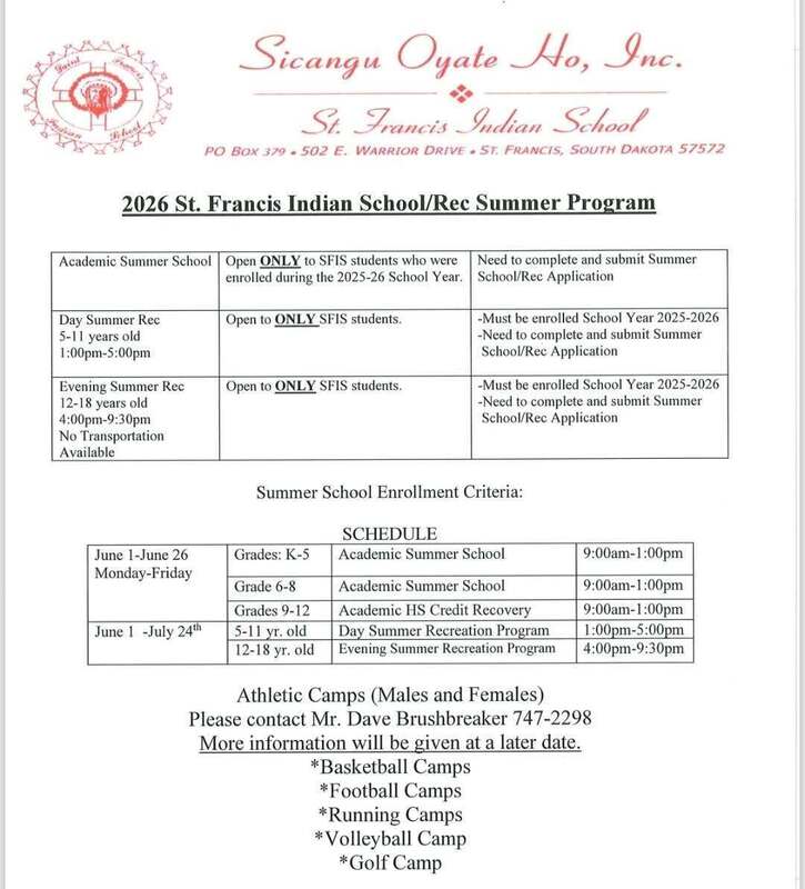 Summer School and Rec Forms