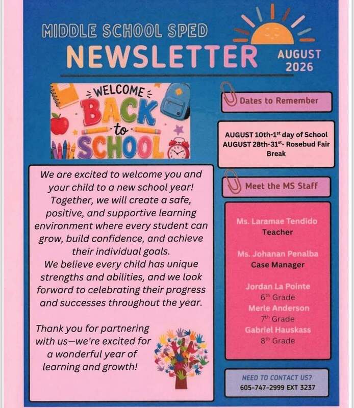 SPED August Newsletter