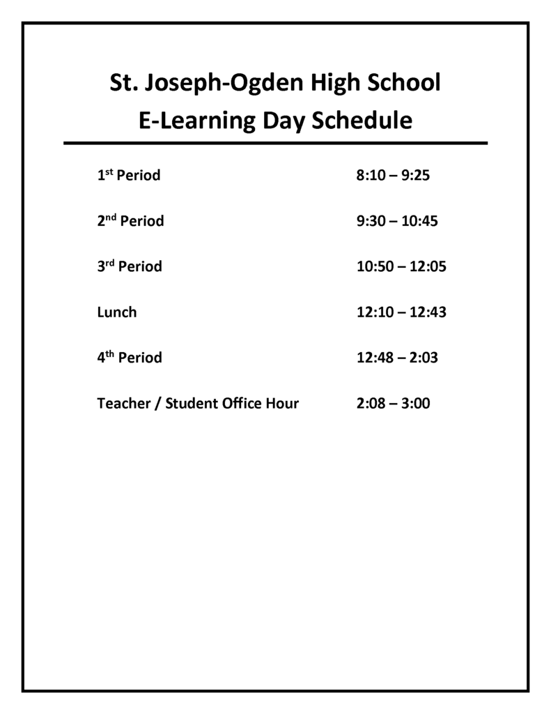 2025-26_E-learning_Day_Schedule
