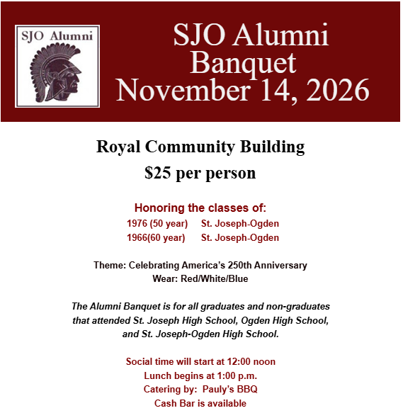 SJO Alumni Banquet