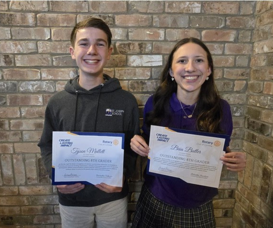 Outstanding 8th Graders